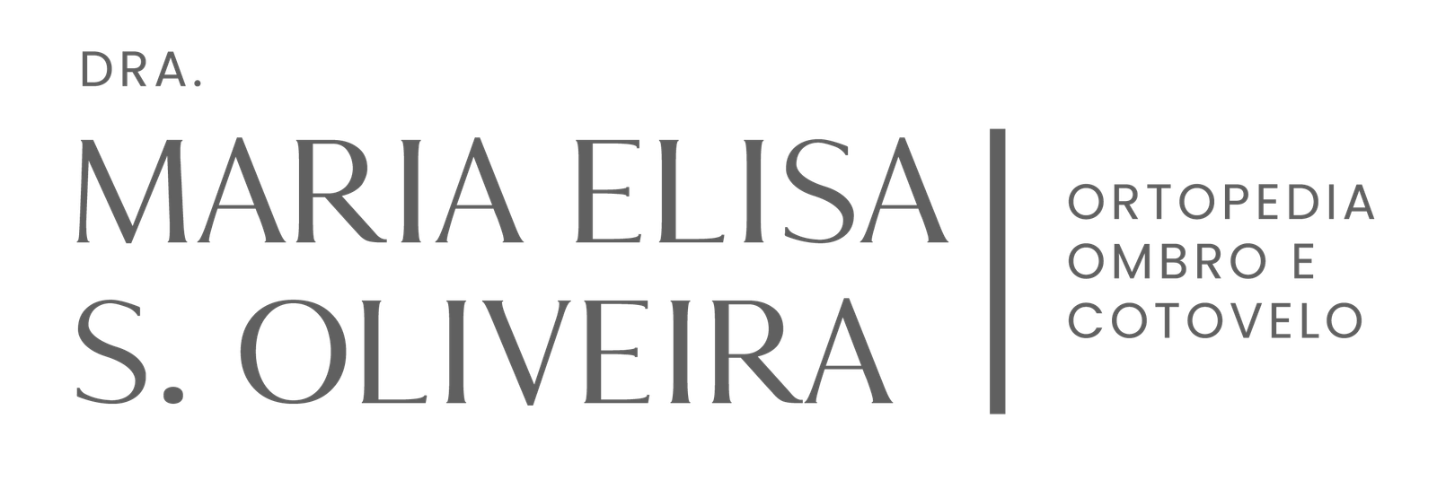 Dra. Maria Elisa S. Oliveira — Ortopedia e Traumatologia